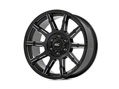 Rough Country 83 Series Gloss Black 6-Lug Wheel; 17x9; 0mm Offset (05-15 Tacoma)