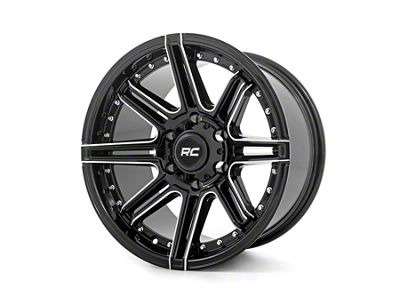 Rough Country 88 Series Gloss Black 6-Lug Wheel; 17x9; -12mm Offset (10-24 4Runner)