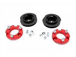 Rough Country 2-Inch Spacer Suspension Lift Kit; Anodized Red (10-24 4WD 4Runner w/o X-REAS System, Excluding TRD Pro)