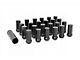 Rough Country Black Bulge Acorn Style Lug Nut Kit; M12 x 1.5; Set of 24 (03-24 4Runner)