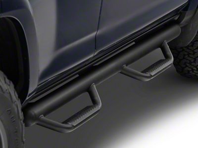 Rough Country Cab Length Nerf Side Step Bars; Black (10-24 4Runner, Excluding Limited & 10-13 SR5)