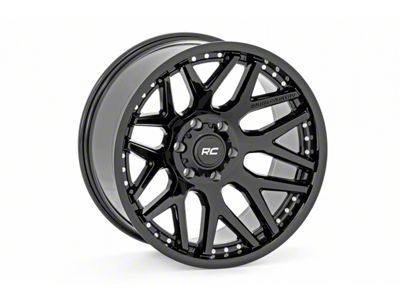 Rough Country 95 Series Matte Black 6-Lug Wheel; 20x10; -25mm Offset (10-24 4Runner)