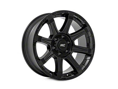 Rough Country 81 Series Semi Gloss Black 6-Lug Wheel; 20x10; -19mm Offset (22-24 Bronco Raptor)