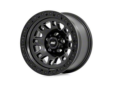 Rough Country 82 Series Semi Gloss Black 6-Lug Wheel; 18x9; 0mm Offset (22-24 Bronco Raptor)