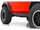 Rough Country Heavy Duty Rock Sliders; Flat Black (21-24 Bronco 2-Door)