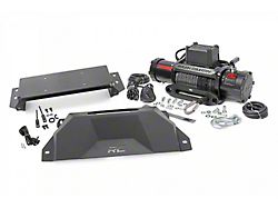 Rough Country Hidden Winch Mount with PRO12000S Winch (21-24 2.3L EcoBoost Bronco)