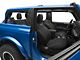 Rough Country Neoprene Front and Rear Seat Covers; Black (21-24 Bronco 2-Door)