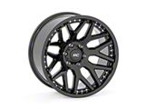 Rough Country 95 Series Matte Black 6-Lug Wheel; 22x10; -25mm Offset (21-24 Bronco, Excluding Raptor)