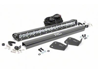 Rough Country 20-Inch Chrome Series LED Bumper Kit (21-24 Bronco Sport w/o Adaptive Cruise Control)