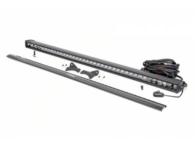 Rough Country 40-Inch Black Series LED Light Bar Roof Rack Kit (21-24 Bronco Sport)