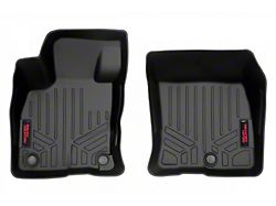 Rough Country Heavy Duty Front Floor Mats; Black (21-24 Bronco Sport)