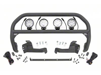 Rough Country Nudge Bar with 4-Inch Round LED Lights (21-24 Bronco Sport)