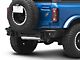 Rough Country Tubular Rear Bumper; Satin Black (21-24 Bronco)