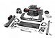 Rough Country Winch Mount with 20-Inch Black Series White DRL LED Light Bar and PRO9500S Winch (21-24 Bronco w/ Modular Front Bumper)
