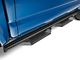 Rough Country Cab Length DS2 Drop Side Step Bars; Black (05-22 Tacoma Double Cab)