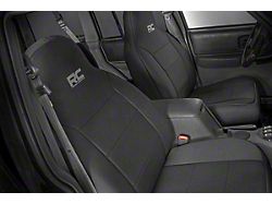 Rough Country Neoprene Front and Rear Seat Covers; Black (84-96 Jeep Cherokee XJ)