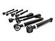 Rough Country Adjustable Front and Rear Control Arms for 0 to 6-Inch Lift (97-06 Jeep Wrangler TJ)