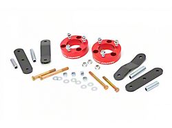 Rough Country 2.50-Inch Spacer Suspension Lift Kit; Anodized Red (05-25 Frontier, Excluding Desert Runner & PRO-4X)