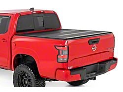 Rough Country Hard Low Profile Tri-Fold Tonneau Cover (22-24 Frontier w/ 5-Foot Bed & Cargo Management)