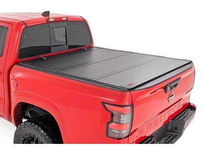 Rough Country Hard Tri-Fold Flip-Up Tonneau Cover (22-25 Frontier w/ 5-Foot Bed)