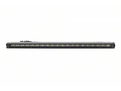 Rough Country 20-Inch Black Series Slim Lime LED Light Bar; Flood Beam (Universal; Some Adaptation May Be Required)