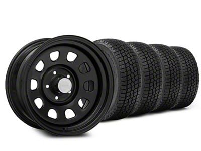 17x9 Rough Country Steel & 33in Milestar All-Terrain Patagonia AT/R Tire Package (20-25 Jeep Gladiator JT)