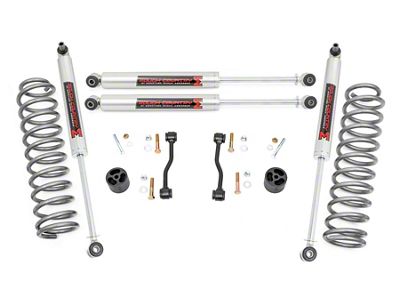 Rough Country 2.50-Inch Suspension Lift Kit with M1 Monotube Shocks (2024 Jeep Gladiator JT)