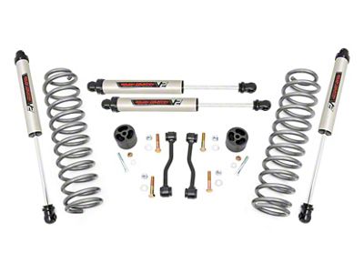 Rough Country 2.50-Inch Suspension Lift Kit with V2 Monotube Shocks (24-25 Jeep Gladiator JT)