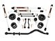 Rough Country 3.50-Inch Coil Spring Spacer Lift Kit with V2 Monotube Shocks (2024 Jeep Gladiator JT)