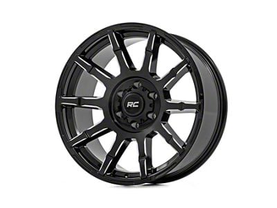 Rough Country 83 Series Gloss Black Wheel; 17x9 (20-24 Jeep Gladiator JT)