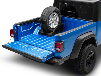 Rough Country Bed Mounted Tire Carrier (20-25 Jeep Gladiator JT)