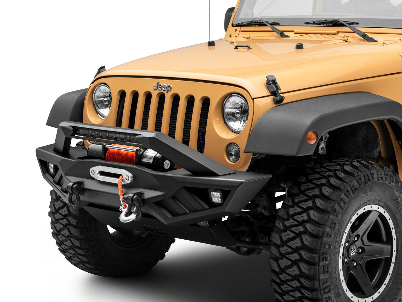 Rough Country Jeep Gladiator Full Width Off-Road Front Bumper 10645A ...