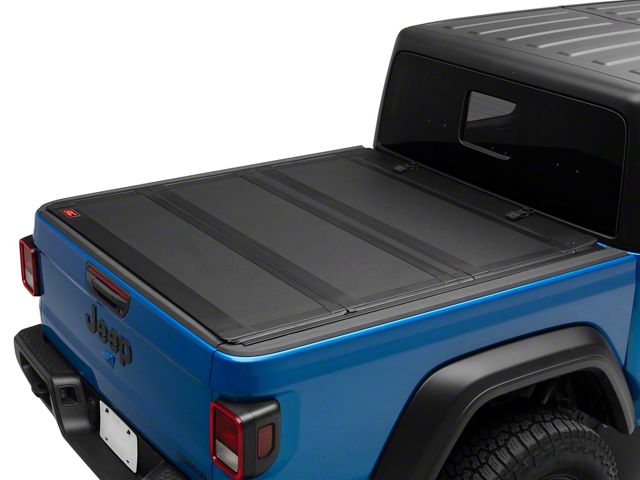 Rough Country Hard Tri-Fold Flip-Up Tonneau Cover (20-24 Jeep Gladiator JT)