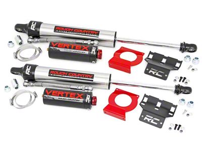 Rough Country Vertex Adjustable Front Shocks for 3.50 to 4.50-Inch Lift (20-24 Jeep Gladiator JT)