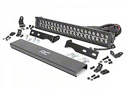 Rough Country 20-Inch Black Series Amber DRL LED Hidden Bumper Kit (11-20 Jeep Grand Cherokee WK2 w/o Active Cruise Control)