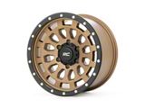 Rough Country 87 Series Simulated Beadlock Bronze Wheel; 17x8.5; 0mm Offset (05-10 Jeep Grand Cherokee WK, Excluding SRT8)