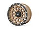 Rough Country 87 Series Simulated Beadlock Bronze Wheel; 17x8.5; 0mm Offset (05-10 Jeep Grand Cherokee WK, Excluding SRT8)