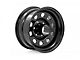 Rough Country Steel Gloss Black Wheel; 16x8 (93-98 Jeep Grand Cherokee ZJ)