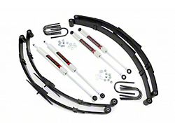 Rough Country 2.50-Inch Suspension Lift Kit with M1 Monotube Shocks (87-95 Jeep Wrangler YJ)