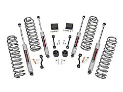 Rough Country 2.50-Inch Suspension Lift Kit with Premium N3 Shocks (2024 2.0L or 3.6L Jeep Wrangler JL 4-Door, Excluding 4xe & Rubicon)