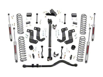 Rough Country 3.50-Inch Suspension Lift Kit with Premium N3 Shocks; Stage 2 (18-23 2.0L or 3.6L Jeep Wrangler JL 4-Door, Excluding Rubicon)