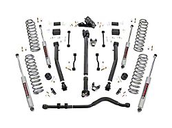 Rough Country 3.50-Inch Suspension Lift Kit with Adjustable Lower Control Arms and Premium N3 Shocks (2024 Jeep Wrangler JL 2-Door Rubicon)