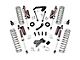 Rough Country 4-Inch Suspension Lift Kit with Vertex Reservoior Shocks (07-18 Jeep Wrangler JK 4-Door)