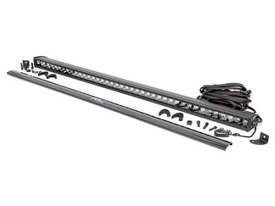 Rough Country 40-Inch Black Series LED Light Bar; Spot Beam (Universal; Some Adaptation May Be Required)