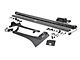 Rough Country 50-Inch Black Series Single Row Straight LED Light Bar with Upper Windshield Mounting Brackets (18-24 Jeep Wrangler JL, Excluding 4xe & Rubicon 392)