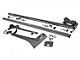 Rough Country 50-Inch Black Series Single Row Straight LED Light Bar with Upper Windshield Mounting Brackets (18-24 Jeep Wrangler JL, Excluding 4xe & Rubicon 392)