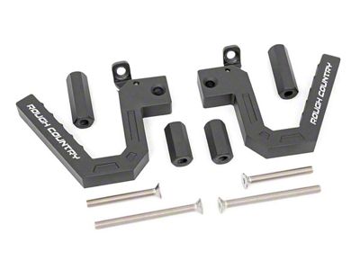 Rough Country Aluminum Front Grab Handles (07-18 Jeep Wrangler JK)