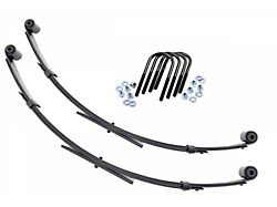 Rough Country Front Leaf Springs for 2.50-Inch Lift (87-95 Jeep Wrangler YJ)