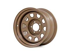 Rough Country Steel Bronze Wheel; 17x9; -12mm Offset (07-18 Jeep Wrangler JK)