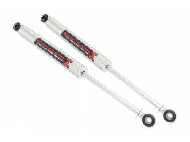 Rough Country M1 Monotube Rear Shocks for 5.50-Inch Lift (87-95 Jeep Wrangler YJ)